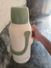 JEKO&JEKO保温壶大容量学生宿舍热水瓶暖水壶家用开水瓶 3.2L抹茶奶霜绿 实拍图