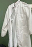 乐优佰易 短袖白大褂 标准款4XL码 男女学生化学实验工作服 实拍图