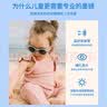 OLIVIO&CO儿童墨镜偏光太阳镜眼镜UV400男女宝宝01-3-6-12岁防紫外线 珊瑚粉【0-3岁】圆形彩膜 实拍图