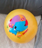 费雪（Fisher-Price）儿童玩具球宝宝小皮球拍拍球38cm(黄色含打气筒)生日礼物礼品 实拍图