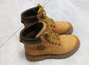 骆驼（CAMEL）王俊凯同款马丁靴户外工装大黄靴男 GE122W7757T 金黄 38 实拍图