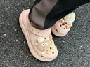 crocs檀健次推荐款经典泡芙洞洞鞋|207521 石英粉-6UR 36/37(220mm) 实拍图