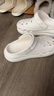 卡骆驰（crocs）经典泡芙Clog男女一脚蹬懒人沙滩鞋 CR207521-100 37 实拍图