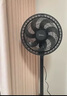 美的（Midea）【超级单品】七叶轻音立式电风扇家用柔风落地扇台式桌面小型风扇大风量节能摇头宿舍电扇 SAF30AB 实拍图