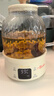 小熊（Bear）全玻璃壶体养生壶恒温壶 办公室多功能煮茶壶花茶壶 0金属养生杯 24h预约24h保温 1L YSH-M10H3 实拍图