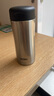 膳魔师（THERMOS）保冷保温杯400ML高真空不锈钢商务办公保温杯JCG-400C SBK 实拍图