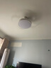 欧普（OPPLE）变频静音风扇灯led隐形吊扇灯一体客厅灯家用餐厅吊扇灯客厅房间 双环白 48寸小爱语音变频三色 实拍图