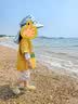 kids.ing可迪星宝宝凉鞋罗马果冻鞋夏季儿童男女童小童包头凉鞋 黄色 25 实拍图