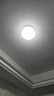 雷士（NVC）led吸顶灯阳台灯卧室灯过道灯现代简约卫生间厨房照明灯饰灯具 【皓月】6瓦 白光-直径17cm 实拍图