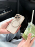 图拉斯支点壳O1s【销量霸榜丨相机按键全包】 适用苹果16promax手机壳iphone15pro磁吸14防摔透明磨砂薄 沙漠钛金属色 iPhone16Pro 实拍图