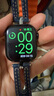 Apple/苹果 Watch Series 10 智能手表GPS+蜂窝款42毫米亮黑色铝金属表壳黑色运动型表带M/L MWXN3CH/B 实拍图