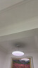OPPLE风扇灯吊扇灯六档调风LED照明低噪音北欧餐厅卧室吊灯灯具冰风白 实拍图