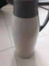 保温壶家用大容量保温水壶热水壶暖水壶水瓶宿舍保温瓶茶瓶杯暖瓶 米白色 1.6L 实拍图
