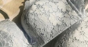 都市丽人内衣女无钢圈小花心文胸聚拢中薄款透气波斯菊性感蕾丝胸罩2B9506 实拍图