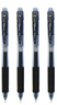派通（Pentel）BLN105按动黑色中性笔高颜值0.5mm签字笔商务学生速干水笔水性笔文具 黑色5支装 实拍图