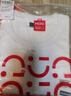 名创优品（MINISO）短袖男纯棉休闲宽松夏季圆领百搭青少年潮流半袖t恤 白 2XL 实拍图
