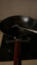 九阳（Joyoung）炒锅铁锅无涂层精铁锅炒菜锅炉灶通用32cm带盖CF32-C121 实拍图