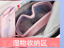 卡帕（Kappa）游泳包女干湿分离健身包防水运动包游泳装备收纳包专用包 实拍图