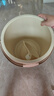 塑料水桶手提加厚洗衣桶家用多功能储水桶圆形桶宿舍洗衣桶装水桶 中号/卡其【水桶+水勺】两件套 实拍图