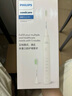 飞利浦（PHILIPS）电动牙刷声波震动深度清洁成人软毛柔和亮白刷头创新微泡水流科技全包裹IPX7防水生日礼物S3系 瑞斯白  HX2471 实拍图