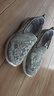 斯凯奇（Skechers）渔夫鞋夏季一脚蹬女鞋蕾丝透气懒人散步鞋休闲妈妈鞋平底单鞋 896020-TPE/灰褐色 37 实拍图