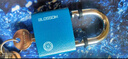 梅花（BLOSSOM）抽屉锁挂锁工具箱室内小锁宿舍柜子门锁电表箱锁BC2925蓝25MM 实拍图