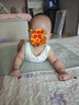 良良（liangliang）隔尿垫 婴儿可水洗麻棉隔尿床单大号姨妈垫护理垫月经垫四季通用 小青蛙  81*60cm (适合0-3岁宝宝&成人) 实拍图
