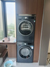 西门子（SIEMENS）超氧10+10kg洗烘套装 超氧AI空气洗 冷凝器自清洁 变频防缠绕 除菌除螨 E10W+D10W（湖蕴蓝） 实拍图