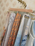 范爷家实木吊带多功能衣架2个装丝巾挂钩内挂衣架领带皮带收纳神器背心 2个8钩多功能衣架【原木色装】 实拍图