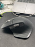 罗技（Logitech）大师系列 MX Master 3S 无线蓝牙鼠标 人体工学 办公 静音鼠标 高端 石墨黑 带无线接收器 实拍图