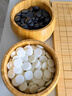 华圣围棋套装楠竹围棋罐两用楠竹棋盘仿白玉棋子19路标准围棋盘W-015 实拍图