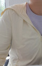 SIINSIIN【戚薇同款】正肩防晒衣女2025年新款夏季冰皮透气防晒服宽松外套 【正肩款】奶油黄 -拍一发四 L 实拍图