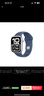 Apple Watch Series 10 智能手表42毫米银色铝金属表壳丹宁色运动型表带M/L【蜂窝款】联通补贴 实拍图