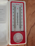 鹿悦霆 温度计湿度计家用干湿球温湿度计272-A高精度室内外大棚温度表 红色豪华版(软泡沫包装)可送检 实拍图