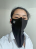 Babysir防晒口罩女遮脸防晒面罩夏季护颈护眼角开车户外防紫外线口罩黑色 实拍图