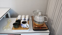 友家铺子（Biooner）全自动上水电热水壶烧水壶电茶壶煮泡茶家用办公茶台一体茶桌嵌入式茶具套装 1L 底部上水-消毒款（ 长宽37*20cm ） 实拍图