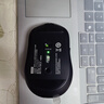 联想（Lenovo） 无线蓝牙双模充电鼠标 蓝牙5.0/3.0 便携办公鼠标人体工学设计 Howard风暴灰充电版 实拍图