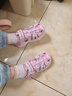 Skechers斯凯奇夏季童鞋女童凉鞋包头护脚透气魔术贴沙滩鞋公主鞋302721L 实拍图