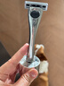 阿帕齐天弓手动剃须刀手动刮胡刀手动刀头刀片剃须刀 1刀架5刀头+底座+230ml泡+收纳盒 实拍图