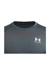 安德玛（UNDERARMOUR）HeatGear Armour男子透气训练运动短袖紧身衣1361518 桃灰色012 L 实拍图
