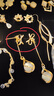 SENDMES925银针四叶草耳钉星期套装耳环女学生耳坠生日礼物送女友老婆 时尚9对耳钉【礼盒装】 实拍图
