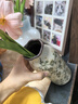京东鲜花复古小口冰裂陶瓷花瓶高级感水养插花器轻奢摆件客厅装饰品繁花 实拍图