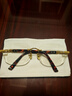 晶贡 高档竹叶青水晶石眼镜石头镜无框太阳镜清凉润目养眼眼镜 实拍图