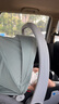 怡戈（Ekobebe）新生婴儿提篮式儿童安全座椅汽车用宝宝便携摇篮车载手提篮 黑绿 实拍图