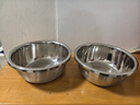 国风食品级316不锈钢盆洗菜盆淘米盆沥水篮漏盆网筛家用淘米神器 【医疗级316钢】24实盆+24漏盆 实拍图