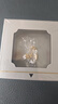 周大福 爆闪方糖黄金耳钉(工费320)约3.1g F229665 实拍图