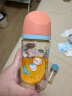 贝亲（Pigeon）新生婴儿 防胀气 双把手PPSU奶瓶 240ml 树懒宝宝  3个月+ AA219  实拍图