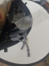 【4件套】防晒帽女夏季空顶帽户外骑行太阳帽檐防晒遮阳帽套装 UV防晒四件套【黑色系黑冰袖】 实拍图