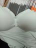 美孕世家哺乳吊带背心式莫代尔免穿文胸产后喂奶孕妇内衣怀期打底夏季薄款 绿色 L( 建议115斤以内 ) 实拍图