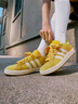 adidas「面包鞋」GRAND COURT BASE 00s休闲低帮板鞋男女阿迪达斯   银灰黄/白色/树脂黄   37 实拍图